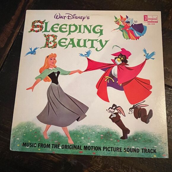 Walt Disney's Sleeping Beauty Vinyl LP Record VTG 1964 DQ1228 Disneyland Records - Picture 9 of 9